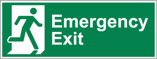 Picture of Emergency Exit Signs