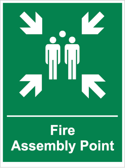 Picture of Fire Assembly Point Signs