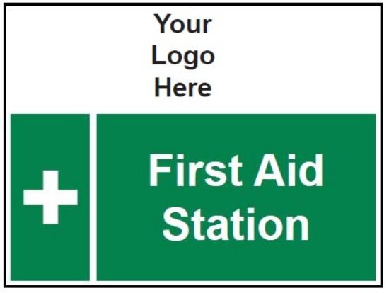 Picture of First Aid Station Sign