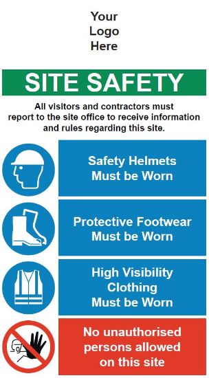 Picture of Site Safety - 4 Point - Portrait