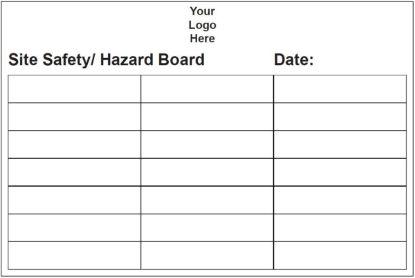 Picture of Site Safety / Hazard Board 
