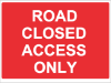 Picture of Road Closed Signs