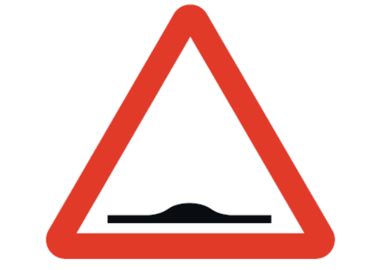 Picture of Speed Ramps Ahead Sign