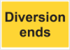 Picture of Yellow Diversion Signs 