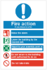 Picture of Fire Action Signs