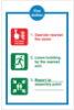 Picture of Fire Action Signs