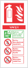 Picture of Fire Extinguisher Signs