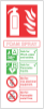 Picture of Fire Extinguisher Signs