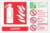 Picture of Fire Extinguisher Signs