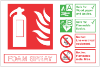 Picture of Fire Extinguisher Signs