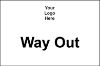 Picture of Way In & Out Signs