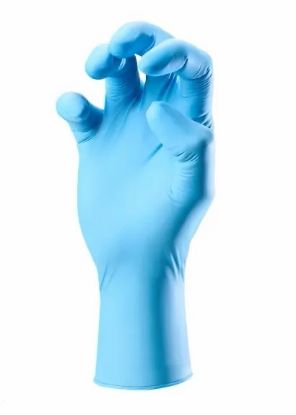 Picture of Blue Nitrile Glove 
