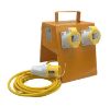 Picture of 110v 4 Way Splitter - 16amp plug 