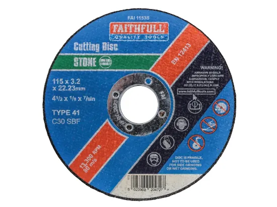 Picture of Heavy Duty Stone Cutting Disc Flat