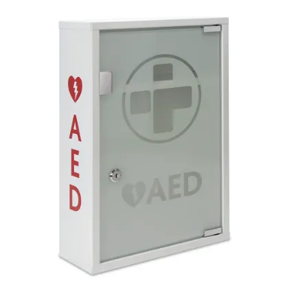Picture of AED Defib Alarmed Metal Indoor Defibrillator Cabinet