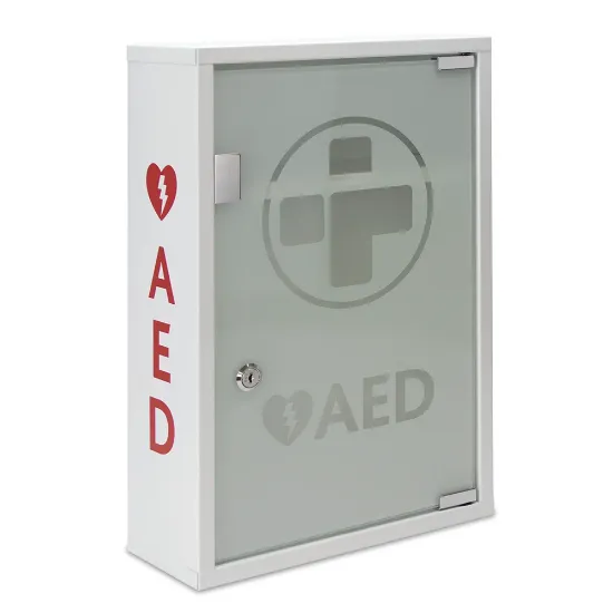 Picture of AED Defib Alarmed Metal Indoor Defibrillator Cabinet